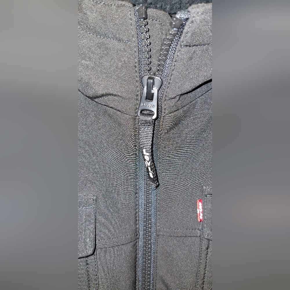 Men's Levi's Sherpa Lined Coat Large - Picture 8 of 14